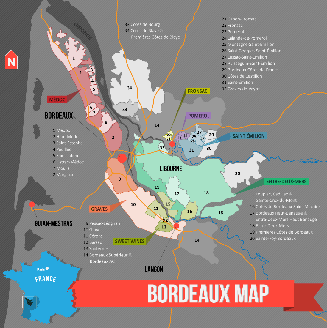 Portugal Wine Map – Wine Folly