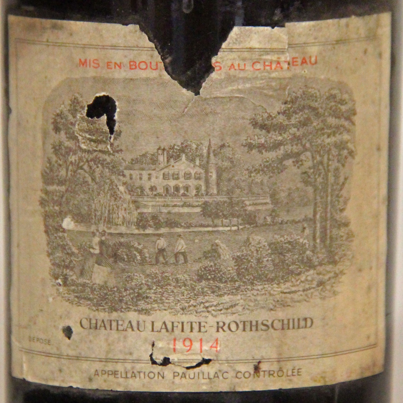 Chateau Lafite Rothschild, Red Wine , 1914 | Vintage Wine and Port