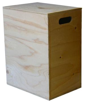 Six Bottle Oak Gift Box with Protective Insert