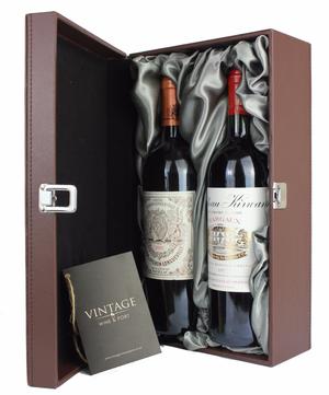 2-Bottle Wooden Gift Box