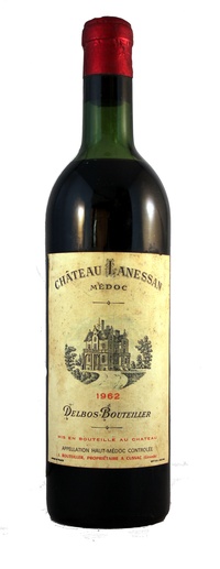 Chateau Lanessan, 1962