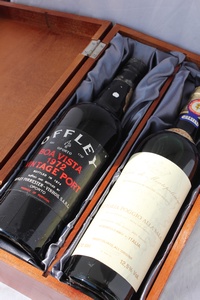   1973 Vintage Wine and Port Double Gift Box, 1972