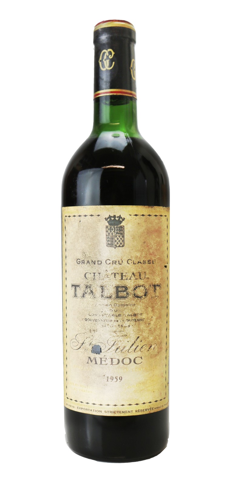 Chateau Talbot, Red Wine , 1959 | Vintage Wine and Port