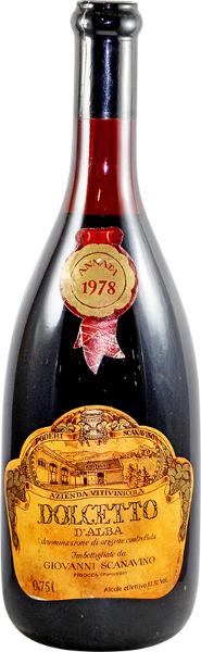 Dolcetto d'Alba, 1978