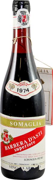 Barbera d'Asti, 1974