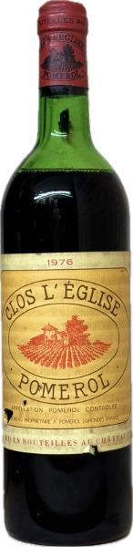 Chateau Clos L'Eglise, 1976