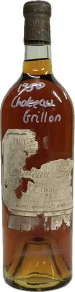 Chateau Grillon, 1950