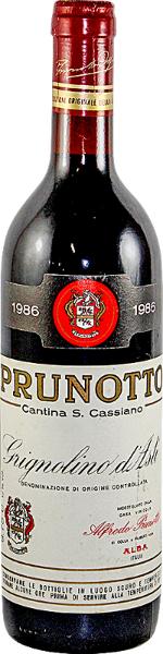 Grignolino, 1986