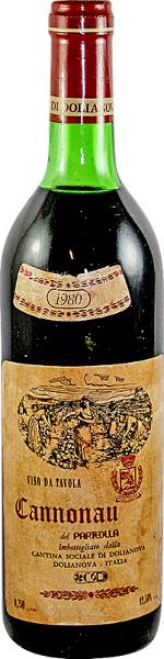 Cannonau Di Sardegna, 1980