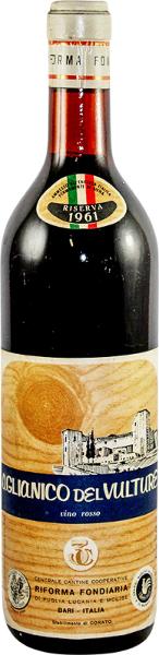 Aglianico del Vulture, 1961